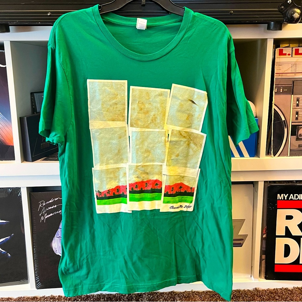Official Retro #Coachella 2011 tee. Out of print & hard to find. Arcade Fire +